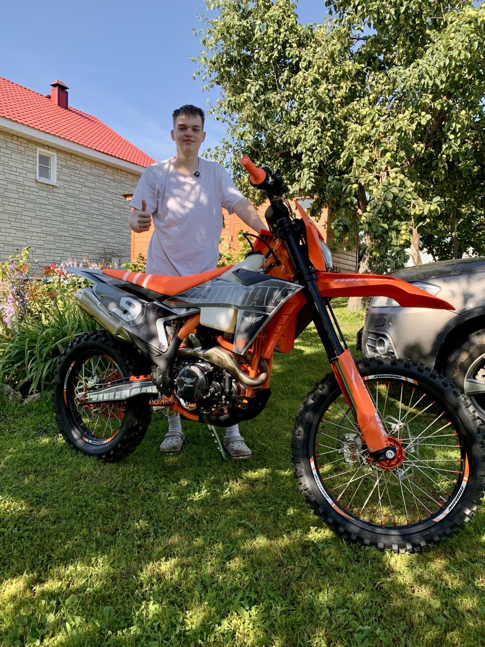 Мотоцикл кроссовый Zuumav K9 NC300 Orange 21/18