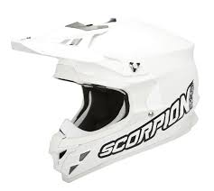 Шлем кросс SCORPION EXO VX-15 EVO SOLID White