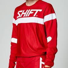Мотоджерси подростковая Shift White Label Haut Youth Jersey Red