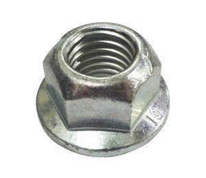 Гайка с фланцем М 8 * 8.0 DIN 6927 (высок.,контр) оц.