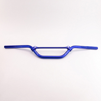 Руль 22.2 мм толстостенный алюминий Pro Taper style Blue color