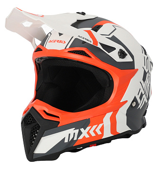 Шлем кросс ACERBIS PROFILE 5 22-06 White/Orange