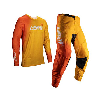 Комплект джерси и мотоштаны Leatt Moto 3.5 Ride Kit Flame 2025
